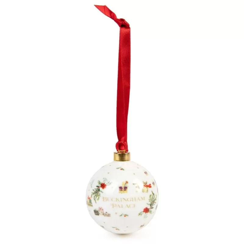 Buckingham Palace Fine Bone China Bauble*Royal Collection Shop Store