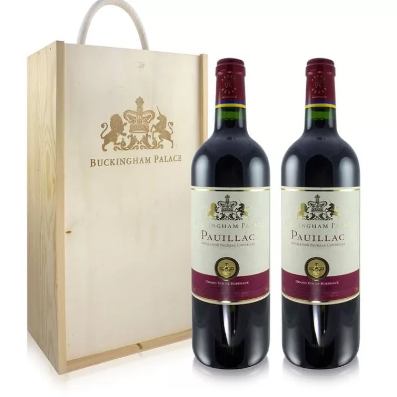 Buckingham Palace Luxury Red Wine Gift Set*Royal Collection Shop Cheap