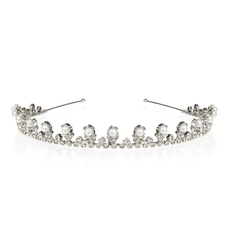 Buckingham Palace Pearl And Crystal Tiara*Royal Collection Shop Cheap