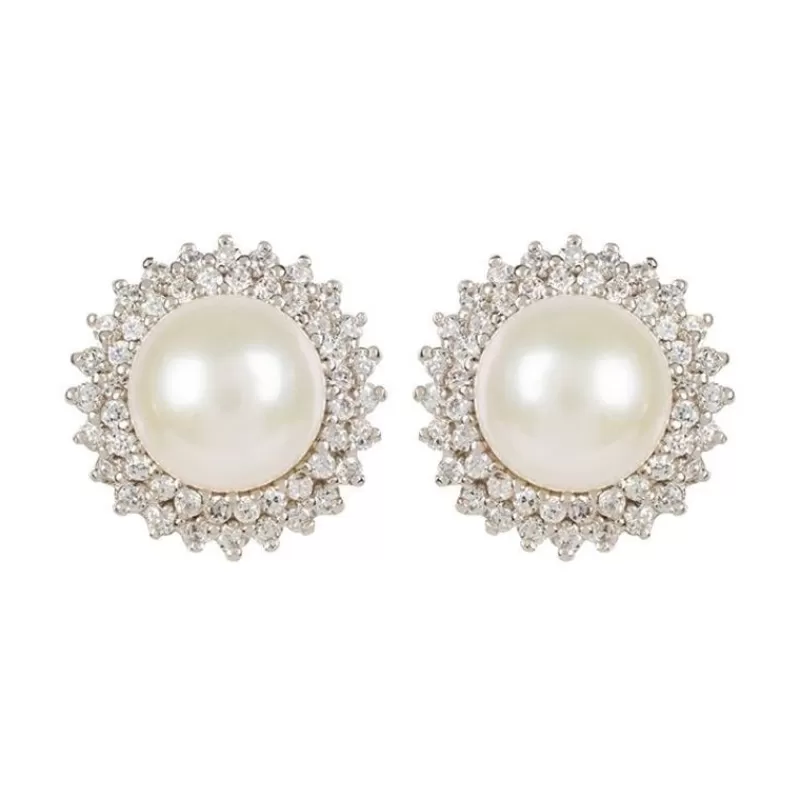 Centred Pearl Earrings*Royal Collection Shop Online