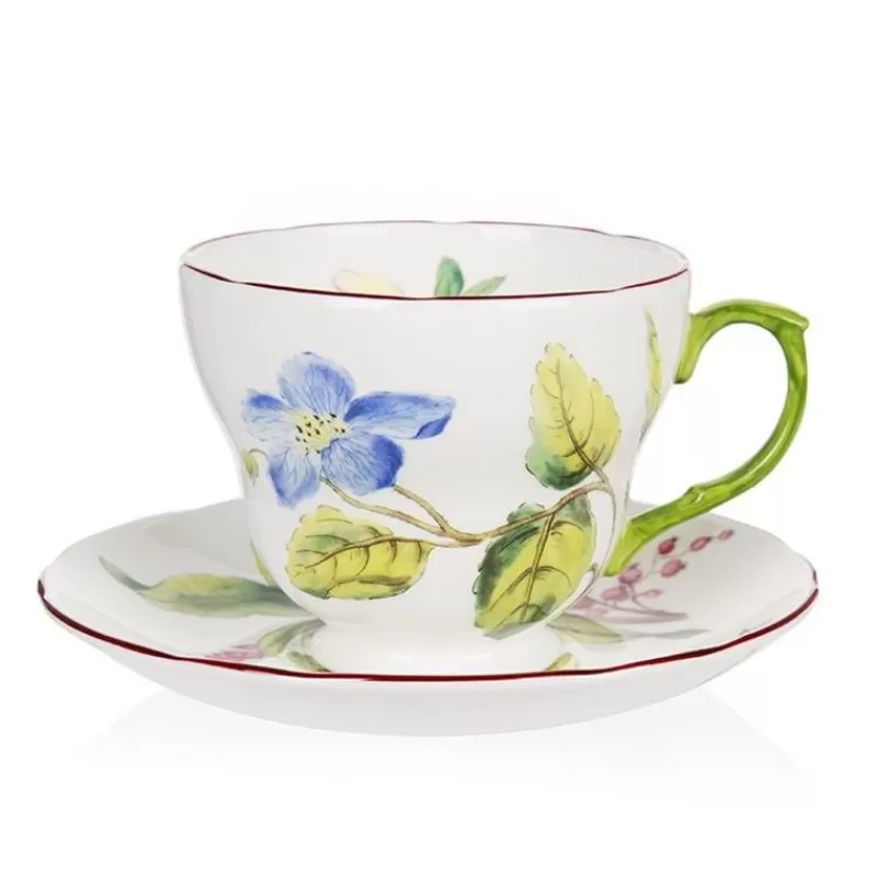 Chelsea Porcelain Teacup & Saucer*Royal Collection Shop Cheap