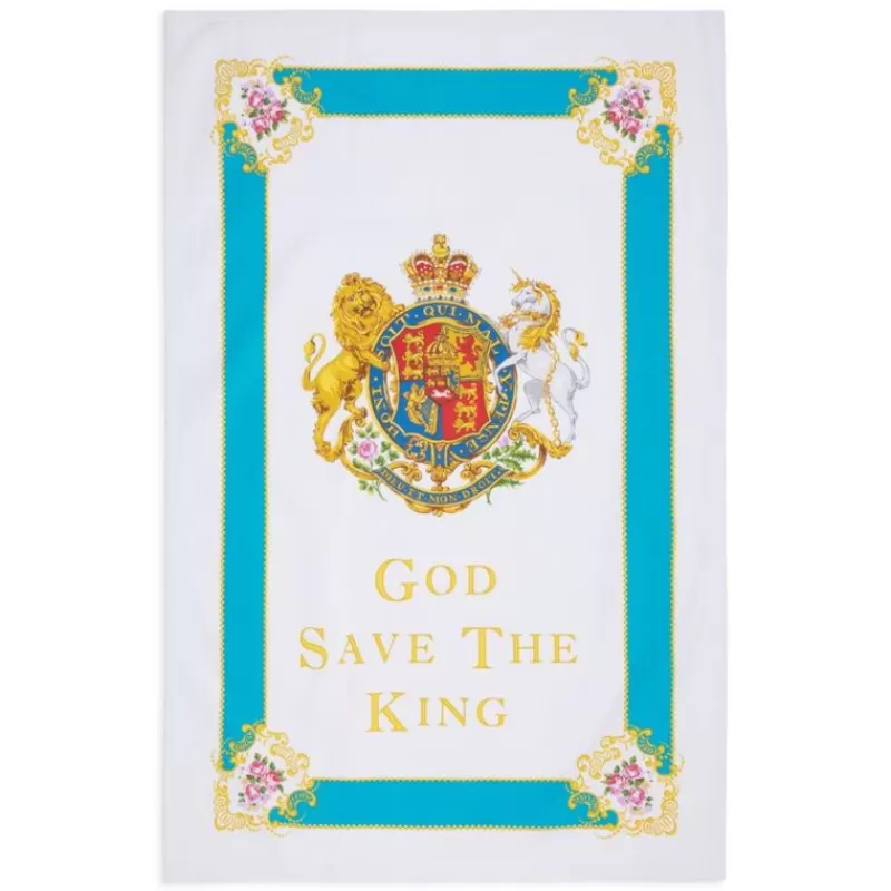 Coat Of Arms Tea Towel*Royal Collection Shop Best Sale