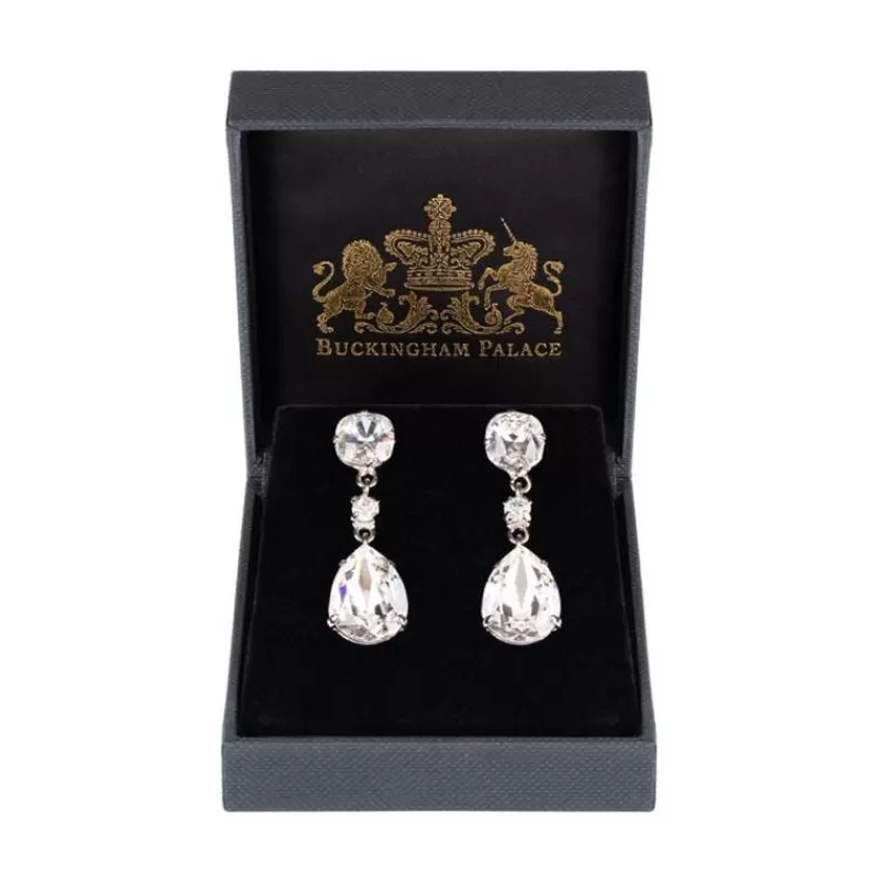 Coronation Crystal Earrings*Royal Collection Shop Cheap