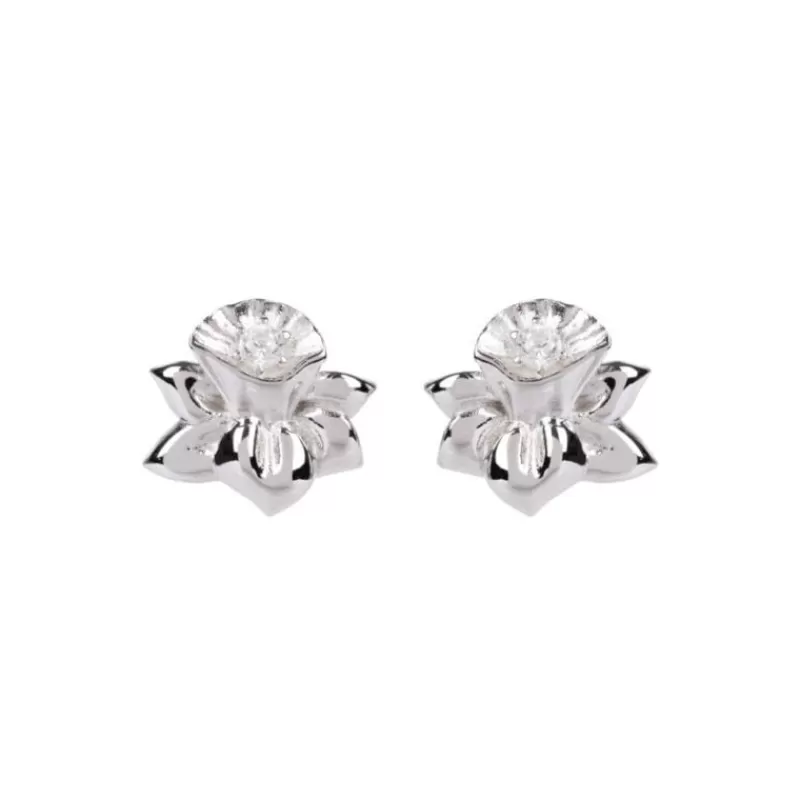 Daffodil Stud Earrings*Royal Collection Shop Best Sale