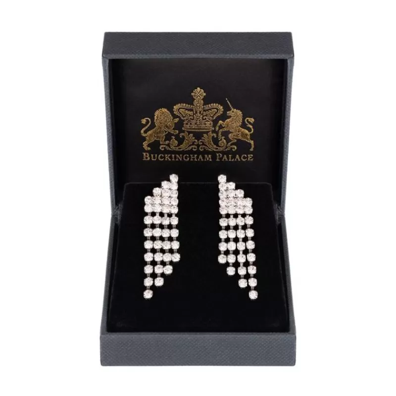 Diamante Earrings*Royal Collection Shop Clearance