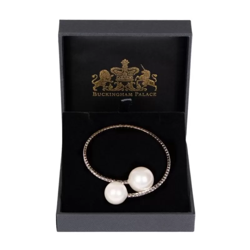 Double Pearl Crystal Bracelet*Royal Collection Shop Best