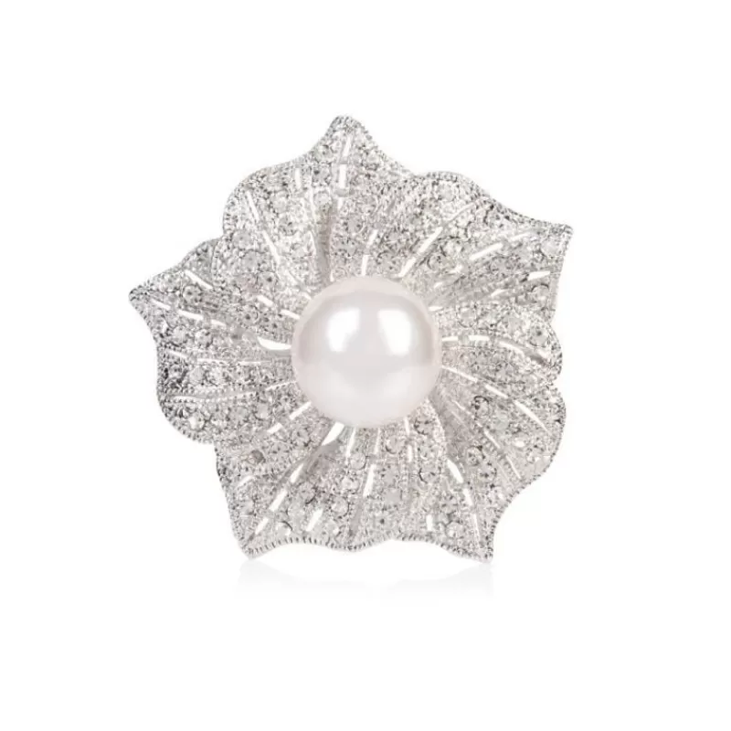 Flower With Pearl Brooch*Royal Collection Shop Cheap