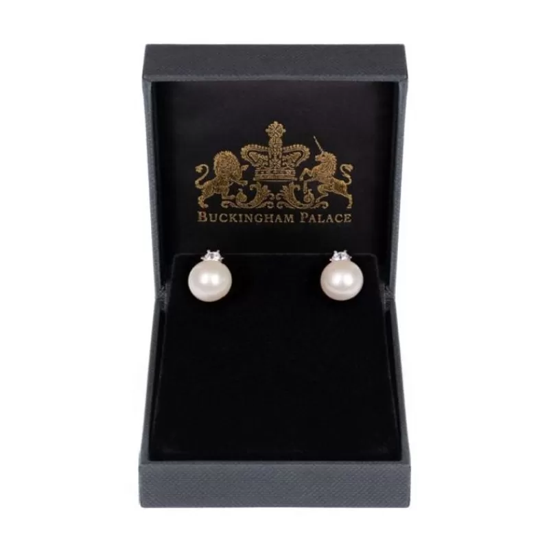 Large Pearl Earrings*Royal Collection Shop Discount