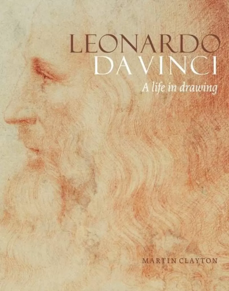 Leonardo Da Vinci: A Life In Drawing Hardback*Royal Collection Shop Sale