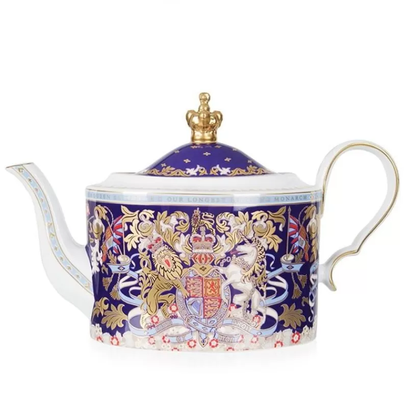 Longest Reigning Monarch 6 Cup Teapot*Royal Collection Shop Sale