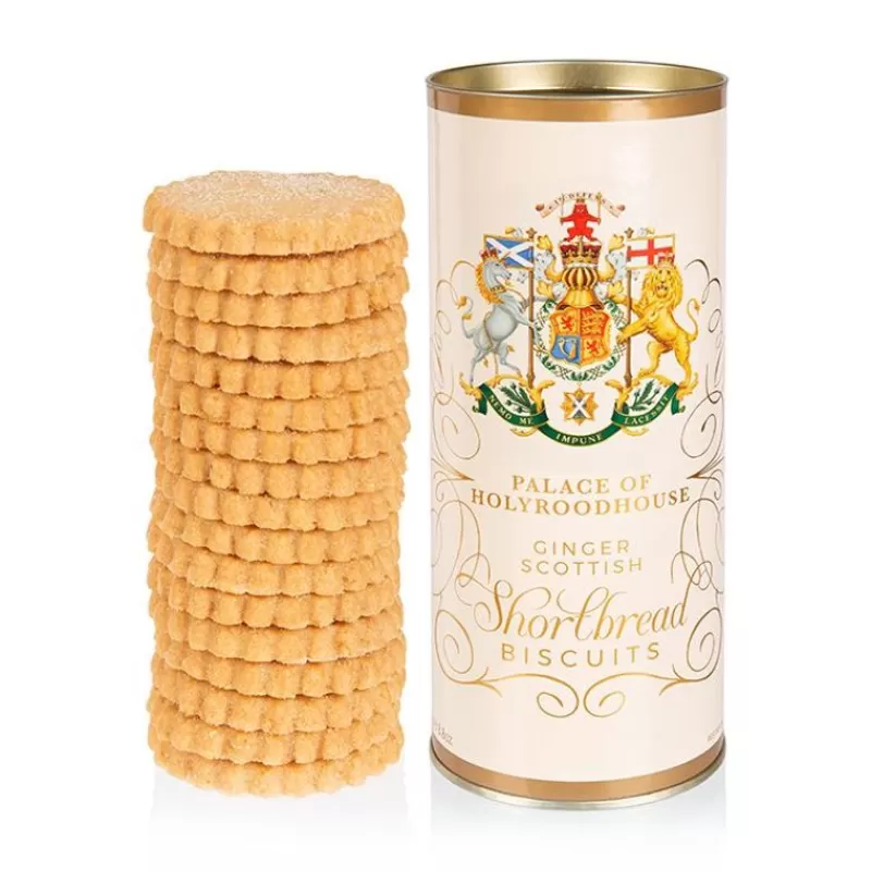 Palace Of Holyroodhouse Ginger Shortbread Tube*Royal Collection Shop Sale