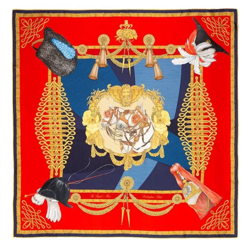 Royal Mews Silk Scarf*Royal Collection Shop Discount