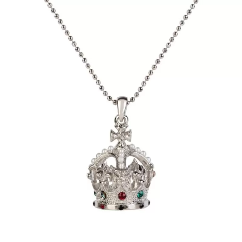 Silver Crown Necklace*Royal Collection Shop Clearance