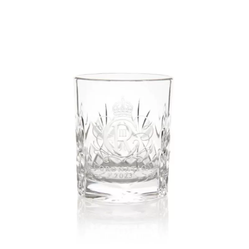 The Coronation Crystal Tot Glass*Royal Collection Shop New