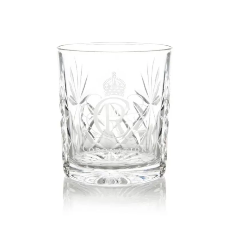 The Coronation Crystal Tumbler*Royal Collection Shop Fashion