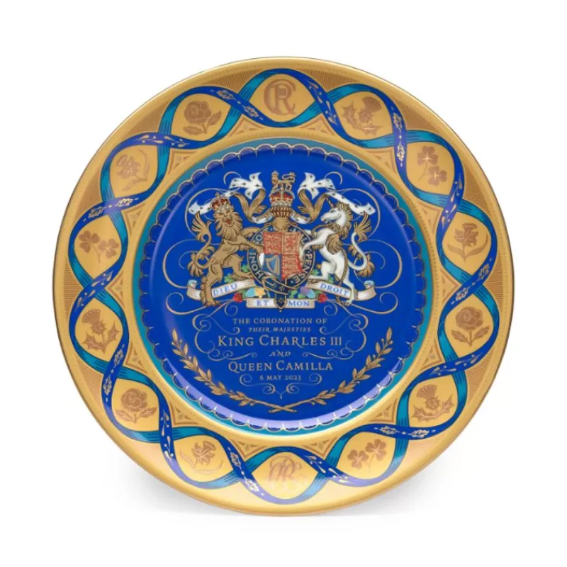 The Coronation Limited Edition Plate*Royal Collection Shop Best