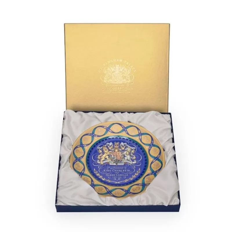 The Coronation Limited Edition Plate*Royal Collection Shop Best