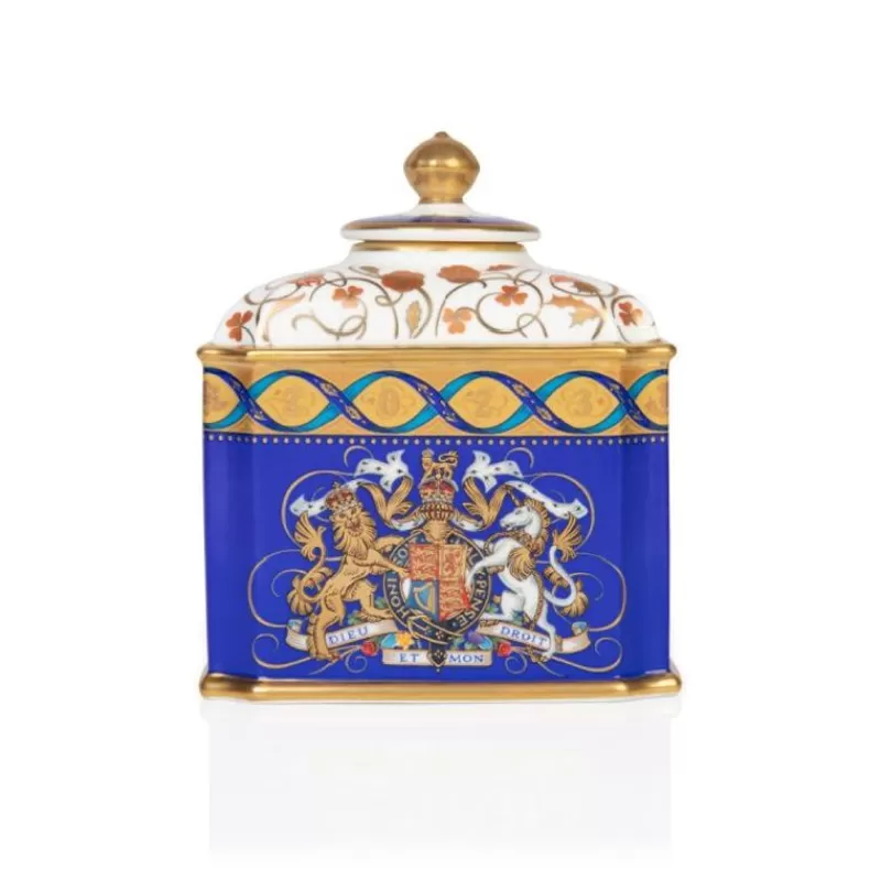 The Coronation Limited Edition Tea Caddy*Royal Collection Shop New