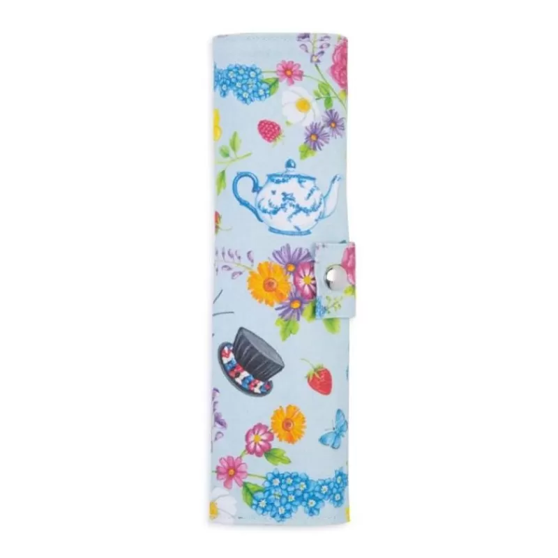 The Summertime Blue Bamboo Cutlery Wrap*Royal Collection Shop Discount