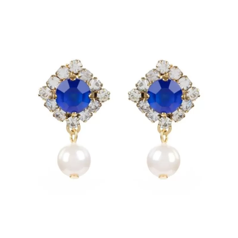 Vicki Sarge Drop Pearl Studs*Royal Collection Shop Best Sale