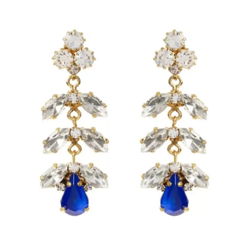 Vicki Sarge Leaf Drop Earrings*Royal Collection Shop Store