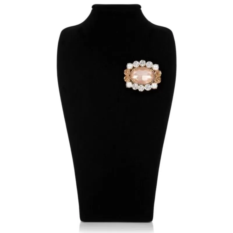 Vicki Sarge Pink Crystal Brooch*Royal Collection Shop Sale