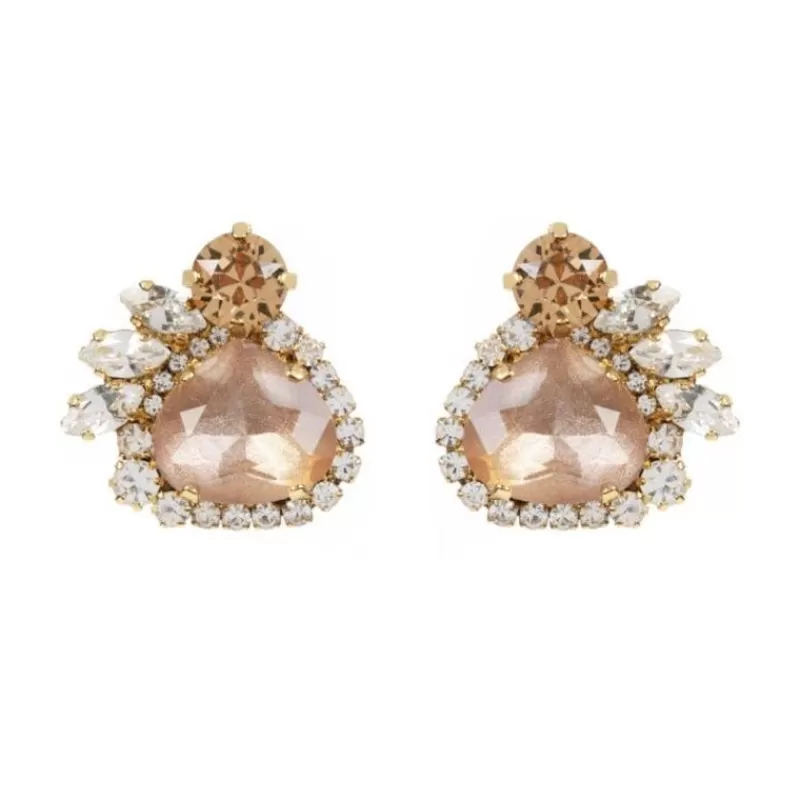 Vicki Sarge Pink Stud Earrings*Royal Collection Shop Best