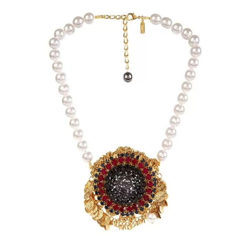 Vicki Sarge Poppy Burst Necklace*Royal Collection Shop Discount