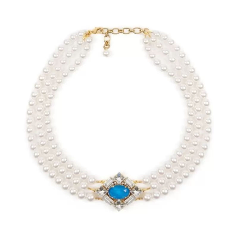 Vicki Sarge Triple Strand Pearl Necklace*Royal Collection Shop Hot