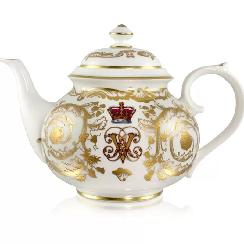 Victoria And Albert 4 Cup Teapot*Royal Collection Shop Flash Sale