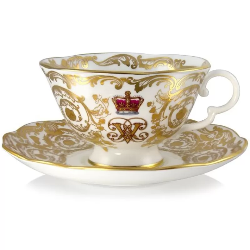 Victoria And Albert Teacup And Saucer*Royal Collection Shop Outlet