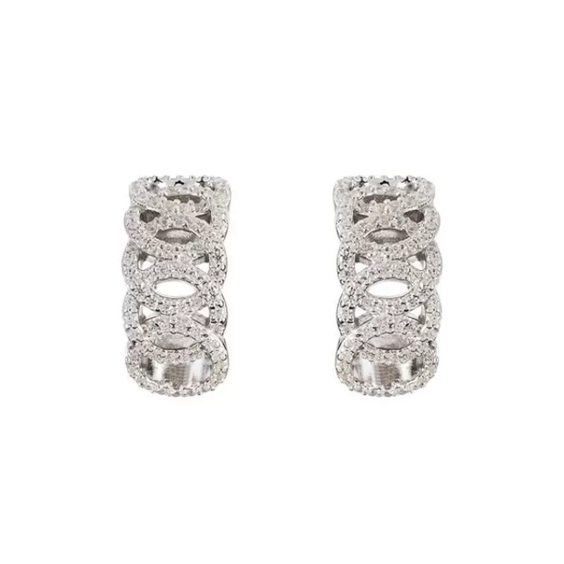 Vladimir Half Hoop Earrings*Royal Collection Shop Outlet