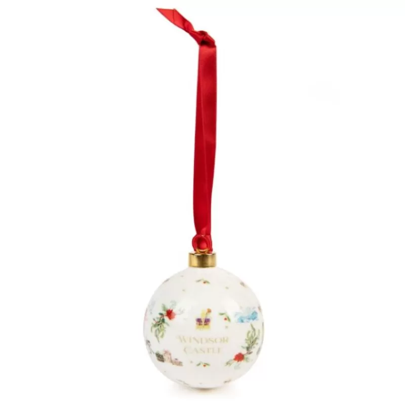 Windsor Castle Fine Bone China Bauble*Royal Collection Shop Discount