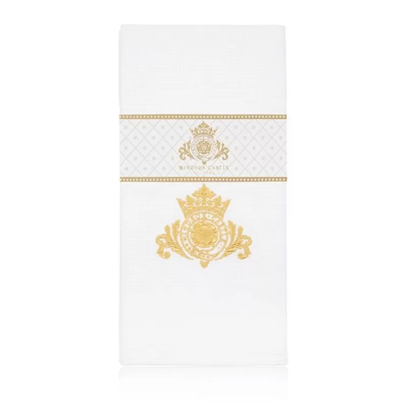 Windsor Castle Waffle Tea Towel Set Of 2*Royal Collection Shop Fashion